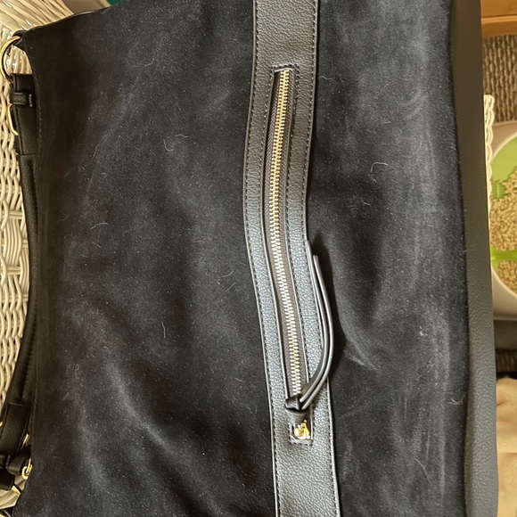 suede purse mint condition non smokers house - Picture 3 of 3